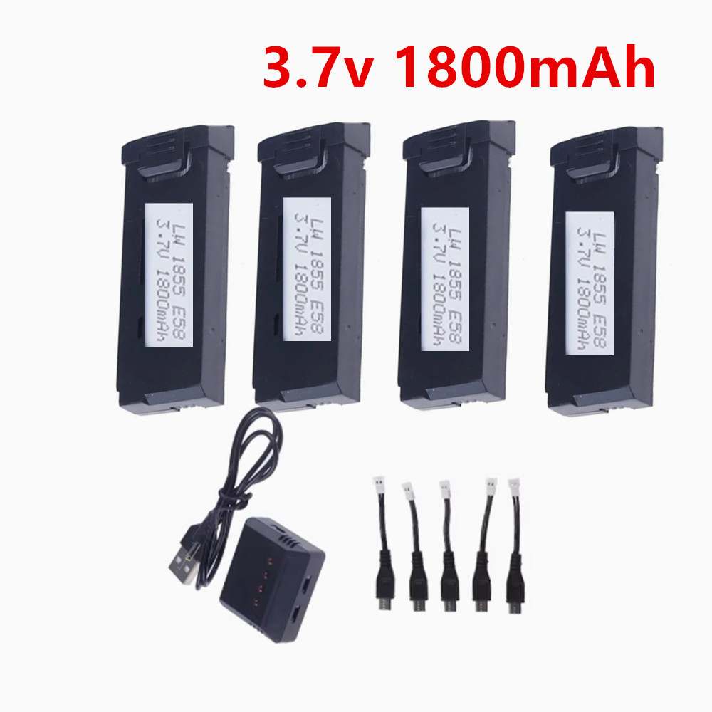 Eachine Drone E58 - Batterie au lithium 3,7 V 1800