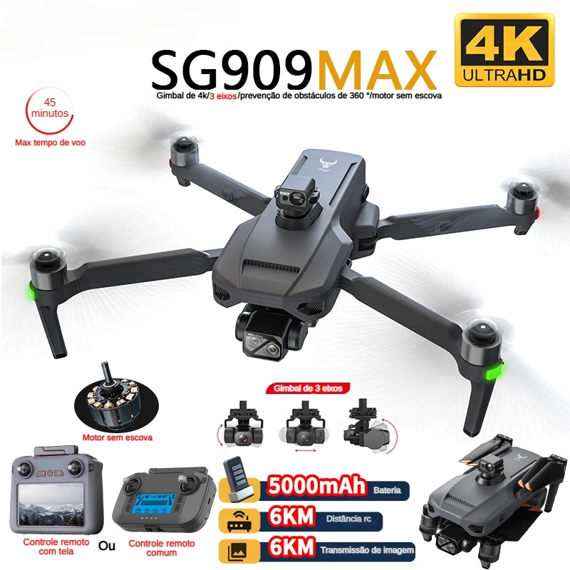 Drone Gimbal Case - ZLL SG909 SG909MAX Drone professionnel avec
