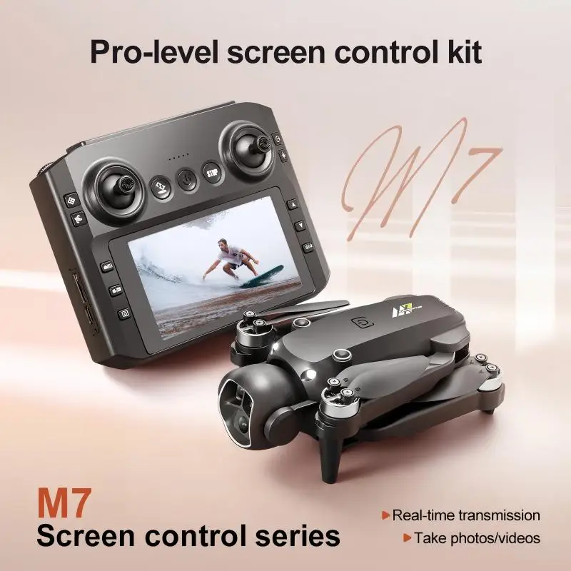 Drone GPS Xiaomi M7 8K avec do - Drone Gimbal Brushless avis et prix