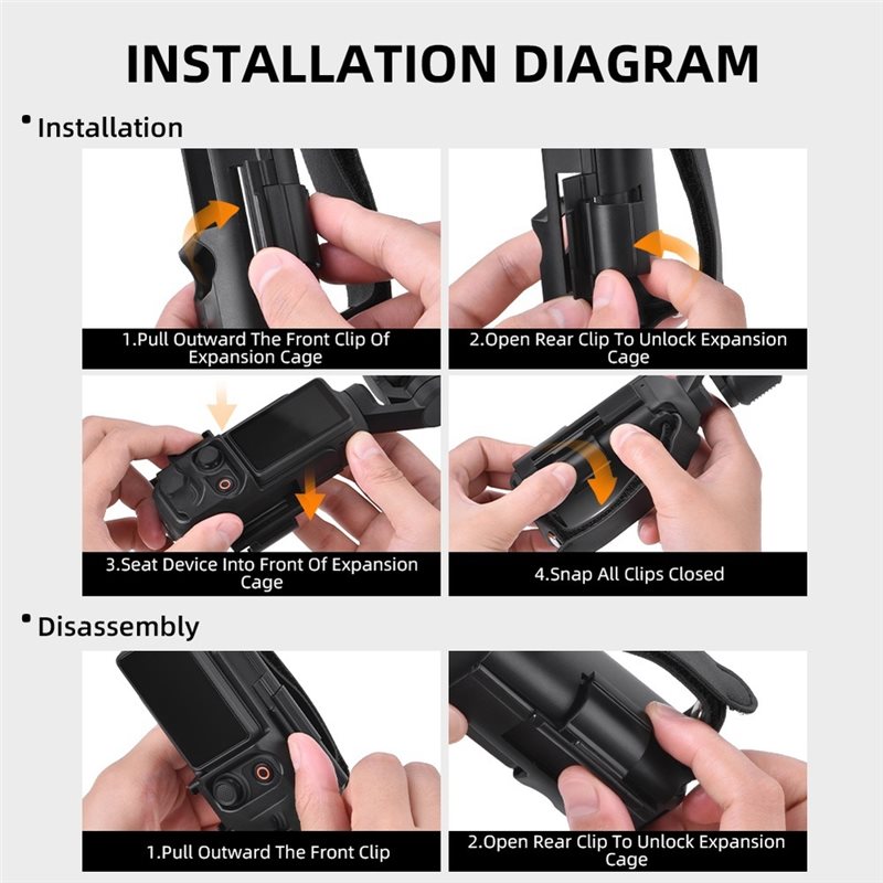 ABZZ-Pocket 4P – Cage d'extens - Drone Gimbal Case avis et prix